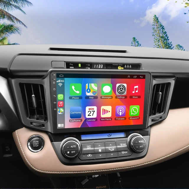 Main image of (8Core + 64GB) 10.1 Inch QLED Screen Car Radio for Toyota RAV4 2013-2018
