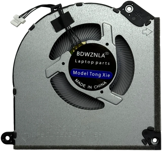 Alt view image 5 of 5 - New Laptop CPU and gpu Cooling Fan for 911 Zero 16 pro 2025 Fans F24111 F24112 DFSCL12E06486Y DFSCL12E16486Y 12V 1A