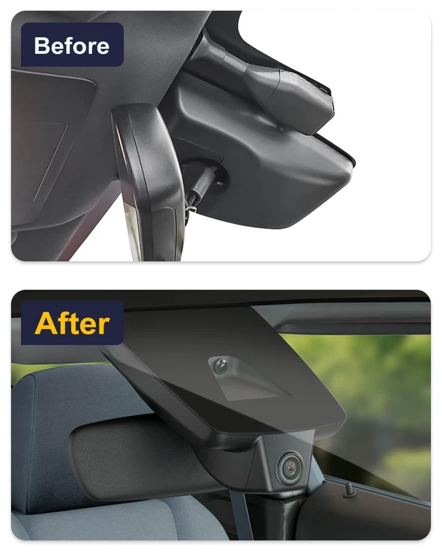 Alt view image 3 of 5 - Fitcamx Front 4K+Rear 1080P Dash Cam Adapts for Lexus is 2017-2025 is 300 350 500, OEM Factory Style, 2 Way HD Video, WiFi & APP, Loop Recording, Collision Detection, Easy to Use, 128GB Card