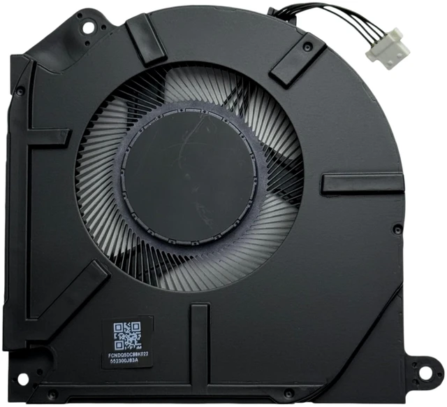 Alt view image 4 of 5 - New Laptop CPU and gpu Cooling Fan for 911 Zero 16 pro 2025 Fans F24111 F24112 DFSCL12E06486Y DFSCL12E16486Y 12V 1A