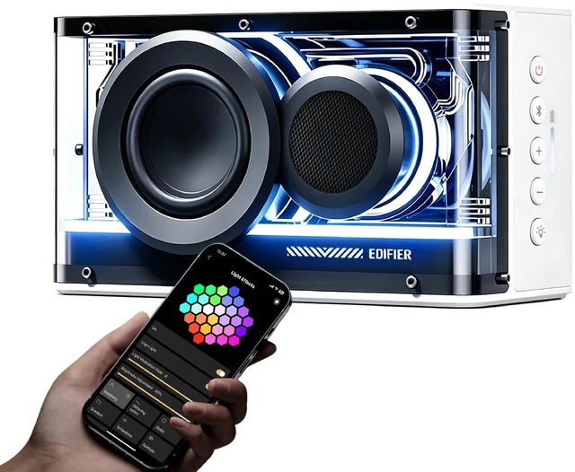 Main image of Edifier Desktop Bluetooth Speaker, 25W RGB Wireless Gaming Speaker