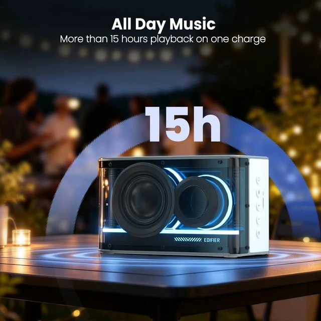 Alt view image 5 of 5 - Edifier Desktop Bluetooth Speaker, 25W RGB Wireless Gaming Speaker