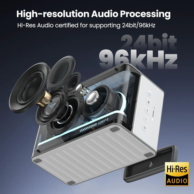 Alt view image 3 of 5 - Edifier Desktop Bluetooth Speaker, 25W RGB Wireless Gaming Speaker