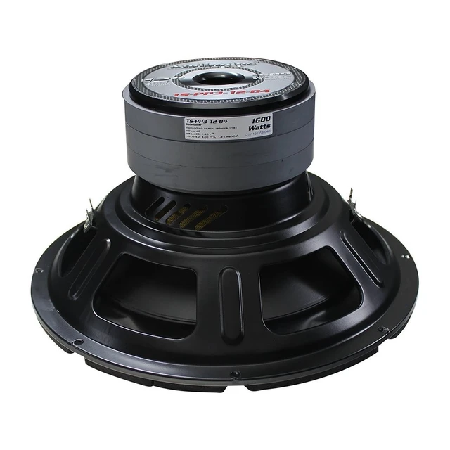 Alt view image 2 of 2 - Audiopipe TSPP312D4 12" Woofer, 1600W Max, Dual 4 Ohm