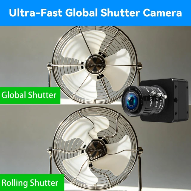 Alt view image 3 of 5 - ALPCAM 200FPS Global Shutter USB Camera, USB3.0 High Speed Webcam