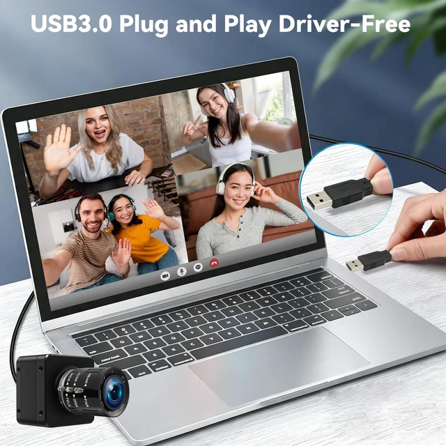 Alt view image 4 of 5 - ALPCAM 200FPS Global Shutter USB Camera, USB3.0 High Speed Webcam