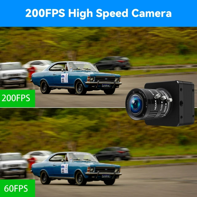 Alt view image 2 of 5 - ALPCAM 200FPS Global Shutter USB Camera, USB3.0 High Speed Webcam