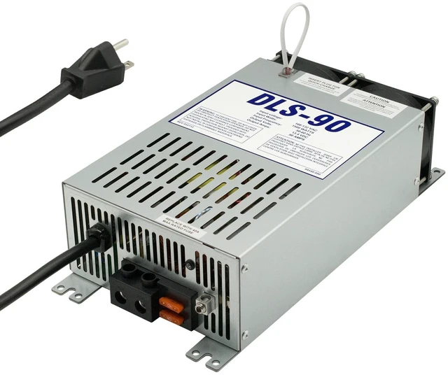 Main image of Power Converter with Built-in 3 Stage Smart Charger 90 Amp 12V