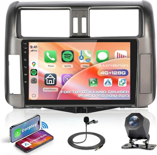 Main image of KYNNT 4G+128G Car Stereo for Toyota Land Cruiser Prado 150 2010-2013