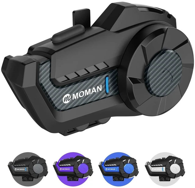 Main image of Moman Motorcycle Intercom, 2-Way Intercom Communication Systems(H2Pro 1pcs)