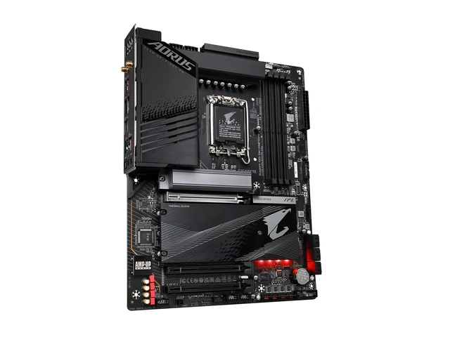 Alt view image 3 of 5 - GIGABYTE Z790 AORUS Elite AX LGA 1700 ATX Motherboard, Support Intel Core 14th/13th/12th Gen, DDR5, 16+1+2 Power Phase, 4X M.2, PCIe 5.0, USB-C 3.2, WIFI6E, 2.5GbE, Q-Flash, EZ-Latch, R