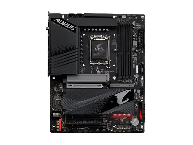 Alt view image 2 of 5 - GIGABYTE Z790 AORUS Elite AX LGA 1700 ATX Motherboard, Support Intel Core 14th/13th/12th Gen, DDR5, 16+1+2 Power Phase, 4X M.2, PCIe 5.0, USB-C 3.2, WIFI6E, 2.5GbE, Q-Flash, EZ-Latch, R