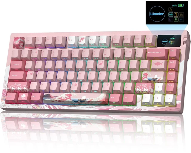 Main image of Typehaven L80 75% Wireless Gaming Keyboard, Mechanical Keyboard with Knob