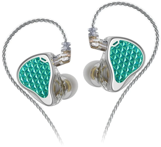 Main image of KZ ZAS Pro 8-Driver Hybrid IEM, 7BA+1DD in Ear Monitor No Mic