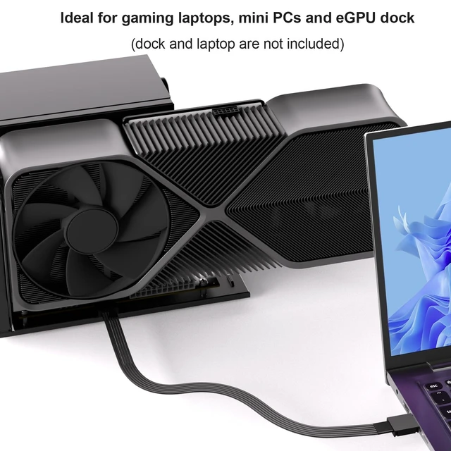 Alt view image 5 of 5 - Oculink SFF-8611 4i Male Cable 64Gbps, PCIe 4.0 x4 16GT/s, SAS 4.0 24Gbps