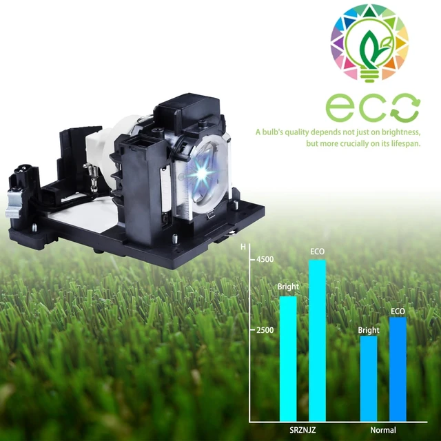Alt view image 2 of 5 - SRZNJZ DT02061 Original Replacement Projector Lamp Bulb for HITACHI CP-EU4501WN CP-EU5001WN CP-EW5001WN CP-EX5001WN with Housing