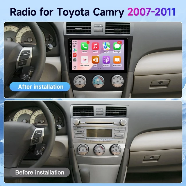 Alt view image 2 of 5 - Leadfan Linux Car Radio for Toyota Camry 2007-2011 Upgraded