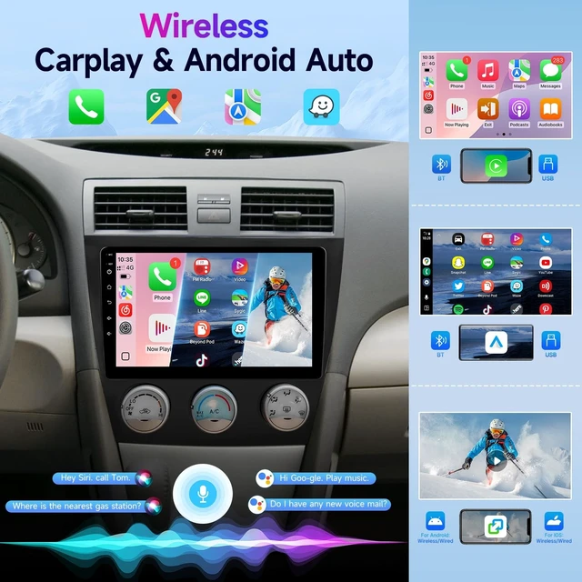 Alt view image 5 of 5 - Leadfan Linux Car Radio for Toyota Camry 2007-2011 Upgraded