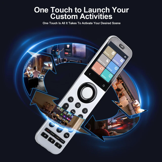 Alt view image 4 of 5 - SofaBaton X2 Universal Remote Control with Touch Screen (Only Remote