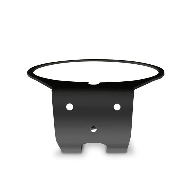 Alt view image 4 of 5 - Black Metal Wall Mount Compatible with Apple HomePod 2nd Gen Speaker Holder