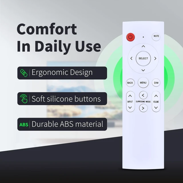 Alt view image 4 of 5 - SJUIF Replacement Remote for JBL 5.2/7.2/9.2 Channel AV Receiver