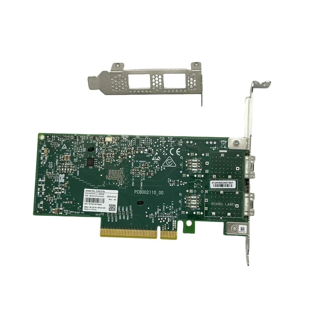 Alt view image 2 of 4 - SXTAIGOOD MCX4121A-ACAT ConnectX-4 25Gigabit PCIe X8 Network Card