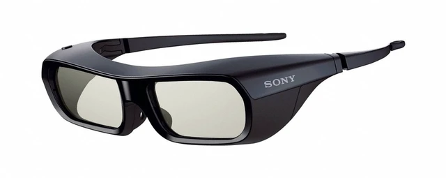 Alt view image 2 of 2 - Sony TDG-BR250/B Rechargeable 3D Adult Glasses, Black