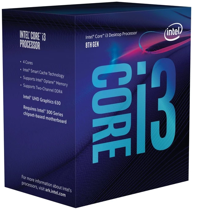 Main image of Intel Core i3-8300 3.7GHz 8MB Coffee Lake Boxed Desktop Processor