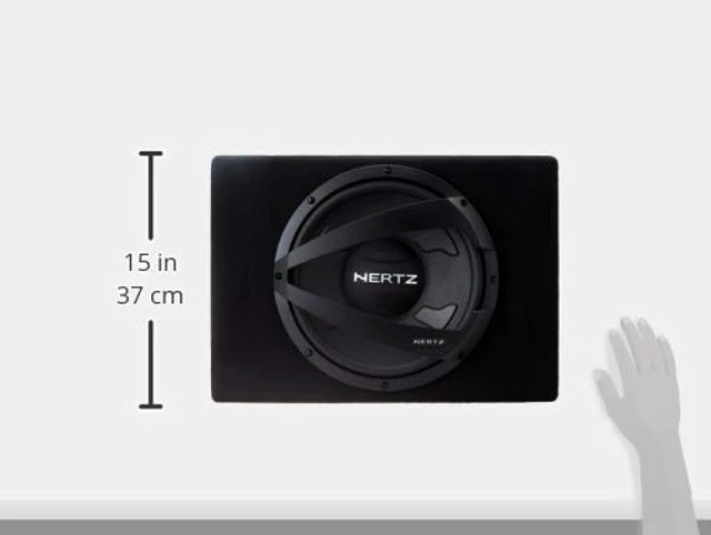 Alt view image 5 of 5 - HERTZ Dieci Series DBX-303 12" (300mm) 4-Ohm Sub Enclosure, 250 wRMS