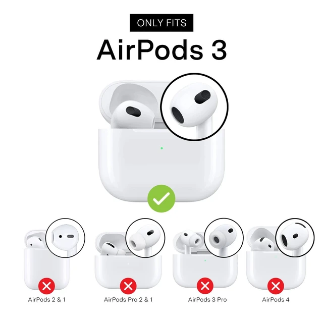 Alt view image 2 of 5 - Velvet Caviar Compatible with AirPods 3rd Generation Case with Keychain - Cute Protective Hard AirPod 3 Cases for Women - Supergirl Krypto Glitter