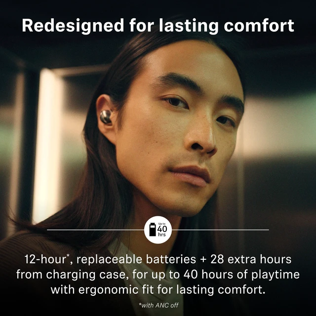 Alt view image 4 of 5 - Sennheiser Momentum True Wireless 5 Bluetooth Earbuds, Copper
