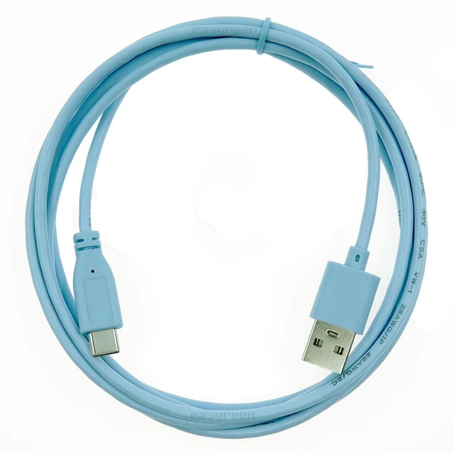 Alt view image 2 of 5 - easyreen USB Type A to Type C Console Cable for Cisco Catalyst 9500X Aggregation Switches CAB-USBC-4M-GR= 2M