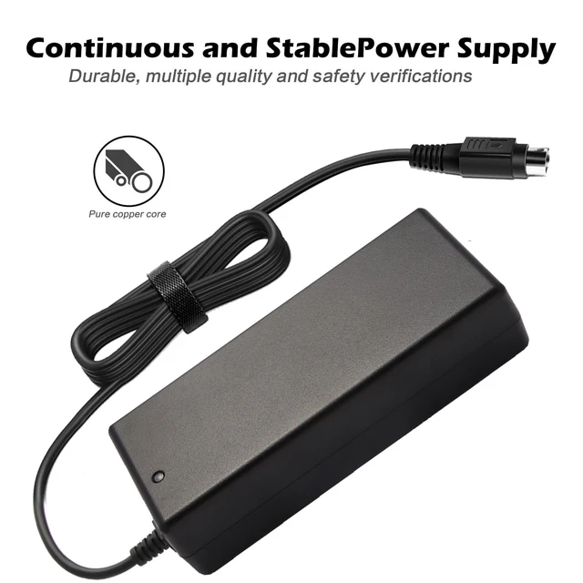 Alt view image 2 of 5 - AC/DC 12V 10A Power Supply for Synology DS918+ DS916+ DS415+ DS920+ DS1520+ DS1522+ DS923+ DS718+ and QNAP TS464 TS431 TS410 TS412 NAS Server