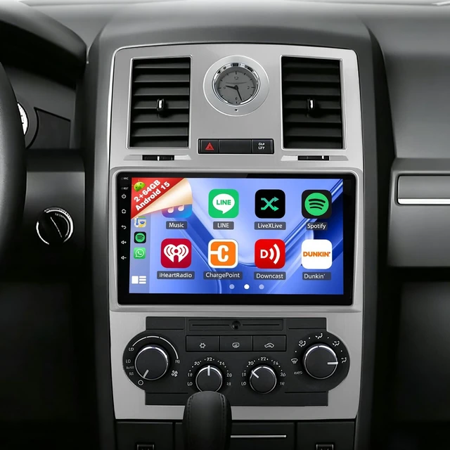 Main image of Upgrcaru 4Core+64G Android Car Radio for Chrysler 300C 2004-2011 Carplay