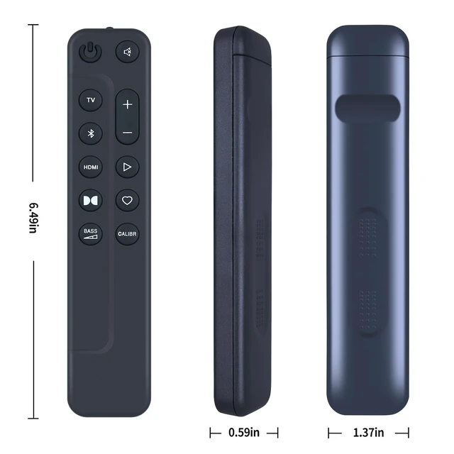 Alt view image 3 of 4 - Replacement Remote for JBL Sound bar 500 BAR 300 BAR500 BAR300
