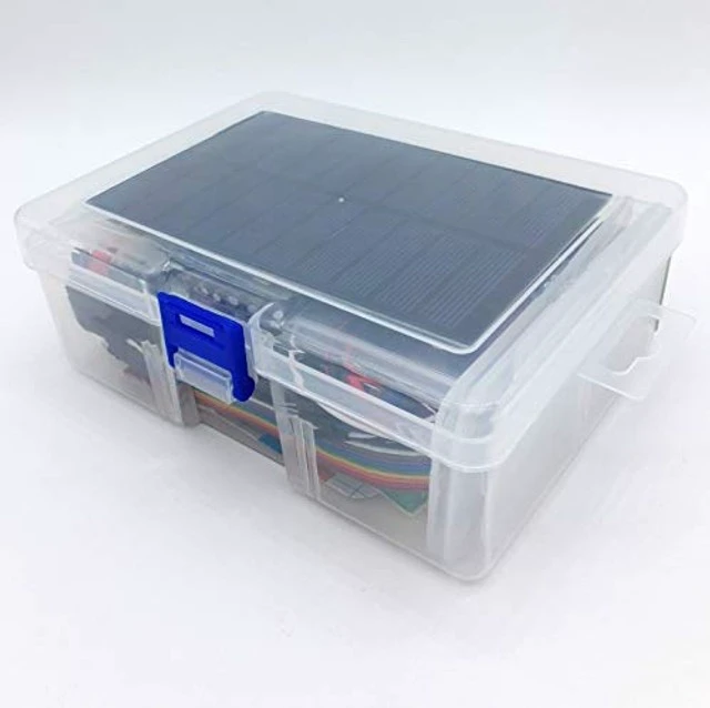 Alt view image 2 of 5 - Integral Electronics Kit with Solar Panel and Much More