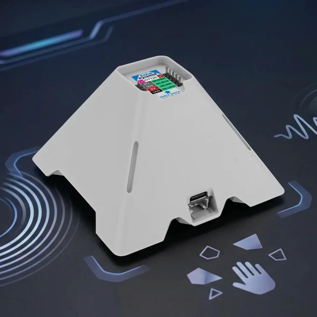 Alt view image 3 of 5 - M5Stack Echo Pyramid Smart Speaker Base for Atom Series