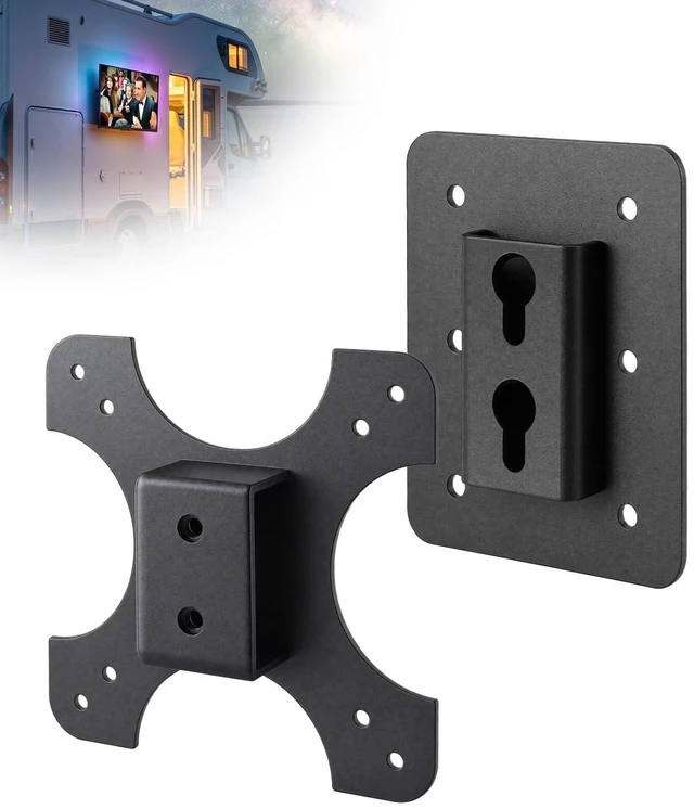 Main image of Metal RV TV Mount, Compatible with VESA 80x80 & 100x100mm TV Bracket