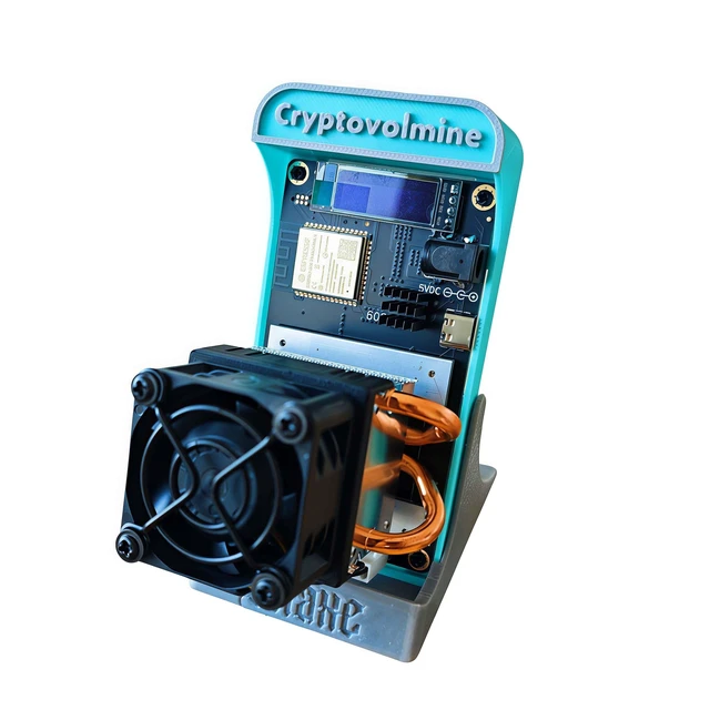 Alt view image 2 of 5 - 2026 Upgrade Bitaxes 602 1.8TH/s Bitcoins Miner BM1370 35W Low Power SHA256 ASIC BTC Silent Home Mining Machine