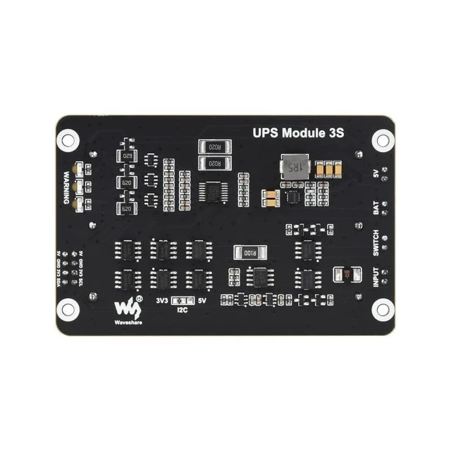 Alt view image 3 of 4 - AmpOhm360 3S Li-ion UPS Power Module Board with 5V 5A Output Simultaneous Charge and Power for Microcontroller IoT Projects SKU-23884