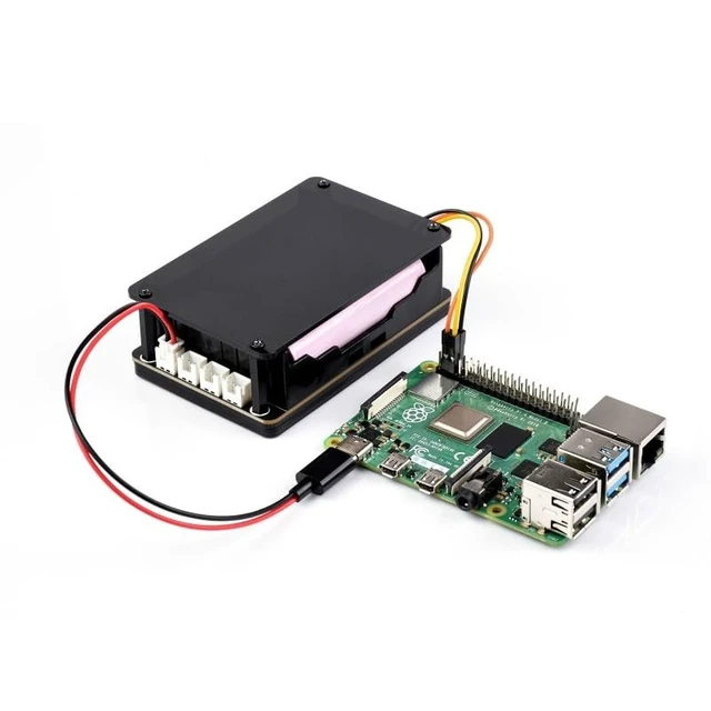 Alt view image 4 of 4 - AmpOhm360 3S Li-ion UPS Power Module Board with 5V 5A Output Simultaneous Charge and Power for Microcontroller IoT Projects SKU-23884