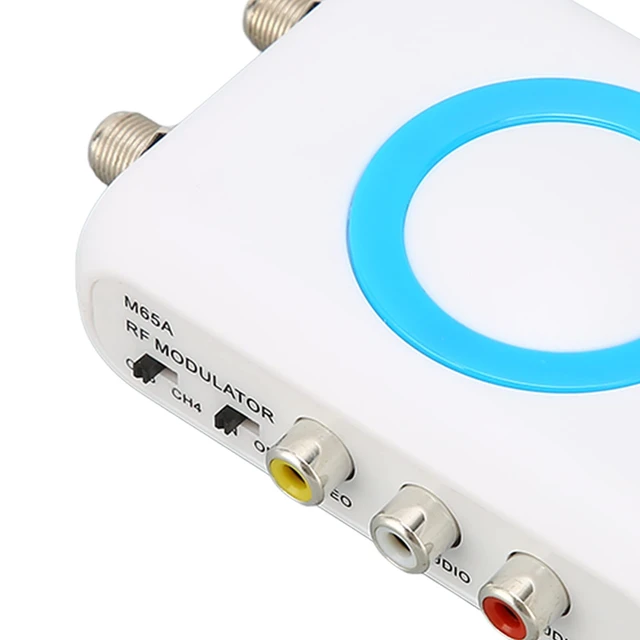 Alt view image 5 of 5 - GOWENIC Digital RF Modulator, NTSC RF Coaxial Converter, Professional HD VHF Demodulator for CATV System