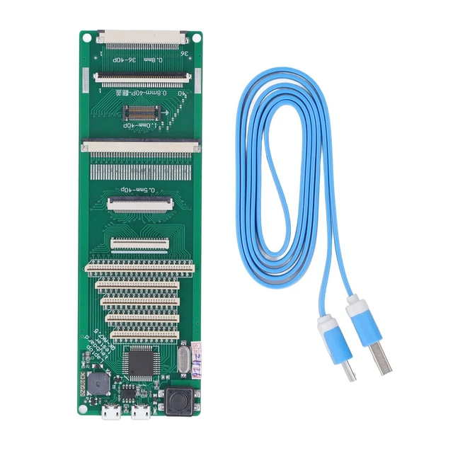 Alt view image 2 of 5 - Laptop Keyboard Test Kit, 5V USB Interface Keyboard Test Module Universal 40Pin Multi Ports DIY Laptop Keyboard Detection Kit