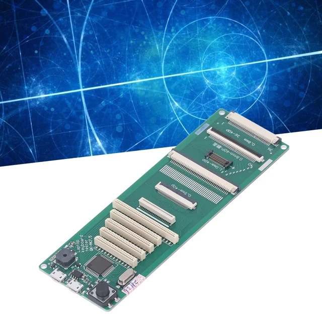 Alt view image 5 of 5 - Laptop Keyboard Test Kit, 5V USB Interface Keyboard Test Module Universal 40Pin Multi Ports DIY Laptop Keyboard Detection Kit