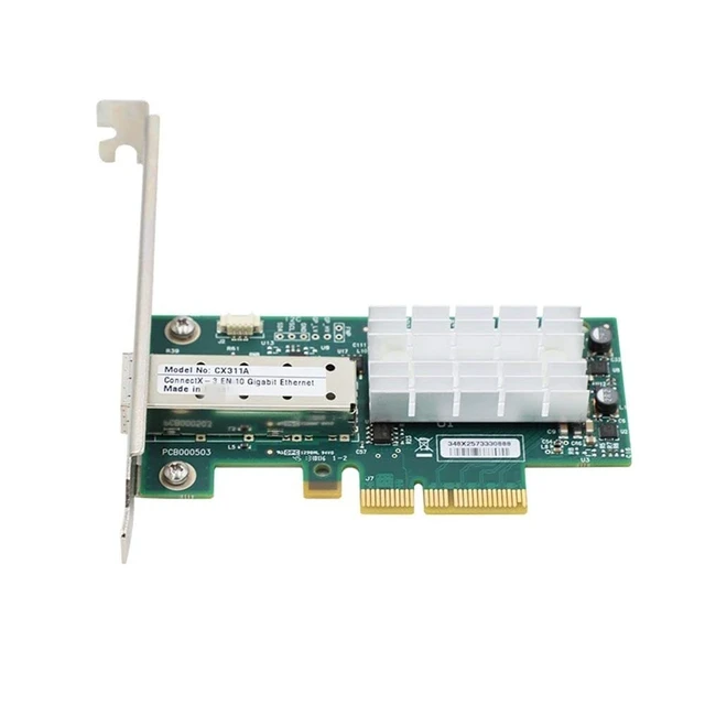 Alt view image 2 of 4 - SXTAIGOOD MCX311A-XCAT ConnectX-3 EN 10G Ethernet 10GbE SFP+ PCI-E NIC