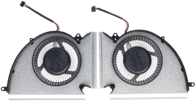 Alt view image 2 of 5 - Replacement CPU&GPU Cooling Fan for MSI GP76 GE76 WE76 MS-17K2 MS-17K3 PABD1A010SHR-N452 PABD1A010SHR-N451