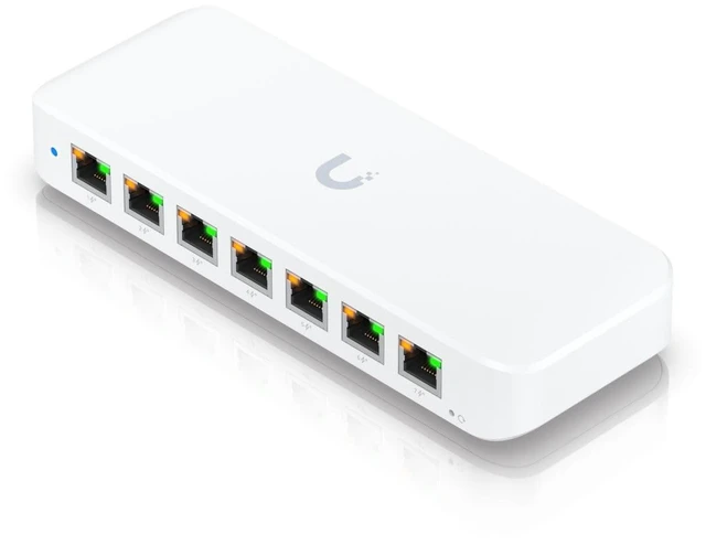 Main image of Ubiquiti A Compact, 8-Port, Layer 2 GbE PoE Switch with Versatile, W128792509 (GbE PoE Switch with Versatile mounting Options.)