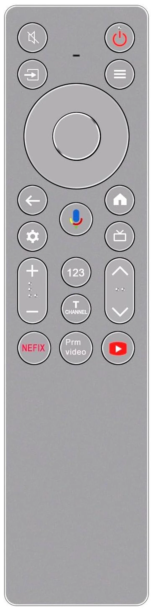Main image of ALLIMITY Replacement Voice Backlight Remote Control fit for TCL QM8K Series ^^ Mini LED QLED 4K HDR TV 75QM8K 65QM8K 85QM8K 98QM8K