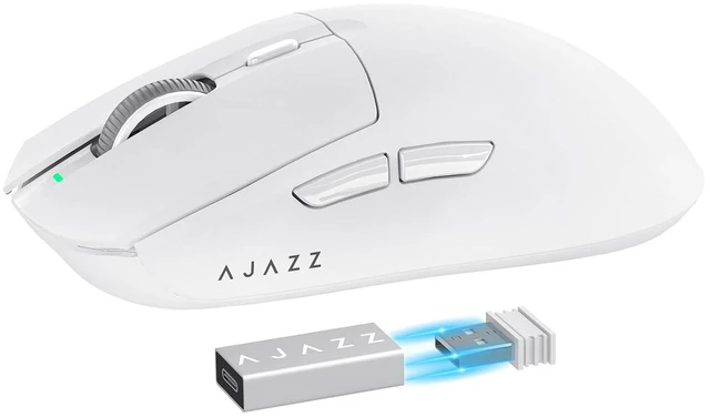 Main image of AJAZZ AJ139 G Pro 4K 65g Ultralight Dual Mode Wireless Gaming Mouse(White)