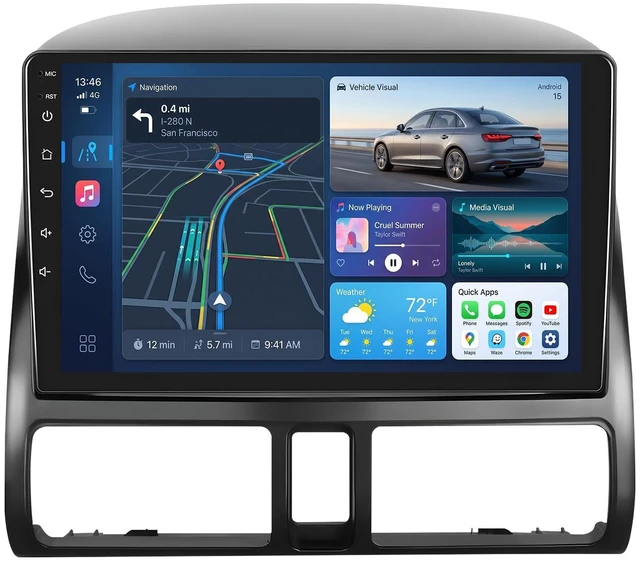 Main image of 4GRAM 64GROM Car Radio for Honda CRV 2002-2006